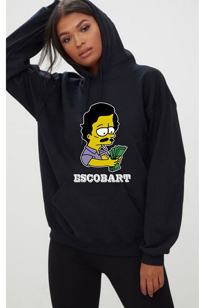 Teknik ESCOBAR Oversize Hooded Sweatshirt
