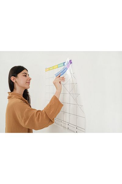 Elektrohold Static Monthly Planner 60x90cm with Pen Gift