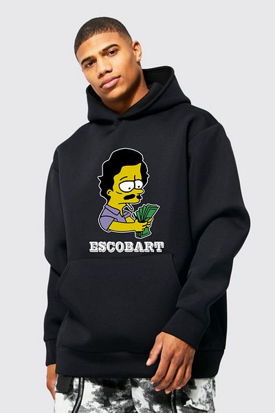 Teknik ESCOBAR Oversize Hooded Sweatshirt