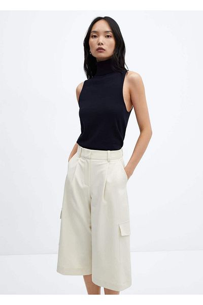 MANGO Woman Turtleneck kötöttáru blúz