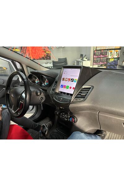 NAVİSPACE FORD FİESTA TESLA UYUMLU EKRAN 6 GB RAM 64 GB HAFIZA GERİ GÖRÜŞ CAR...