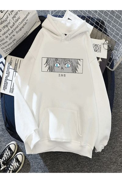DWN WEAR Φούτερ με κουκούλα Jujutsu Kaisen Gojo Eyes