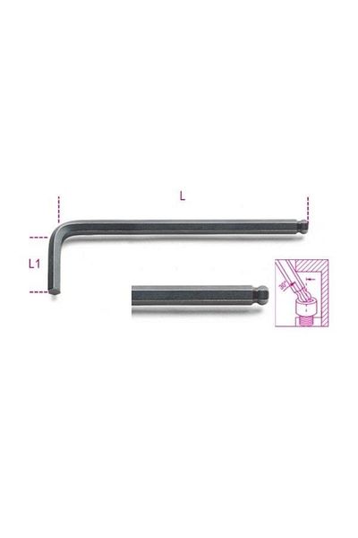 Beta 96 Bp/as8 Curved Head Allen Key Set