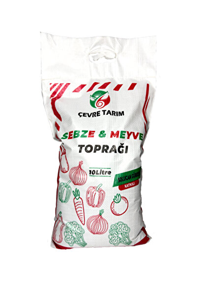 ÇEVRE TARIM 10l Sebze Fide Toprağı - Solucan Gübresi Katkılı, Şaşırtma Toprağ...