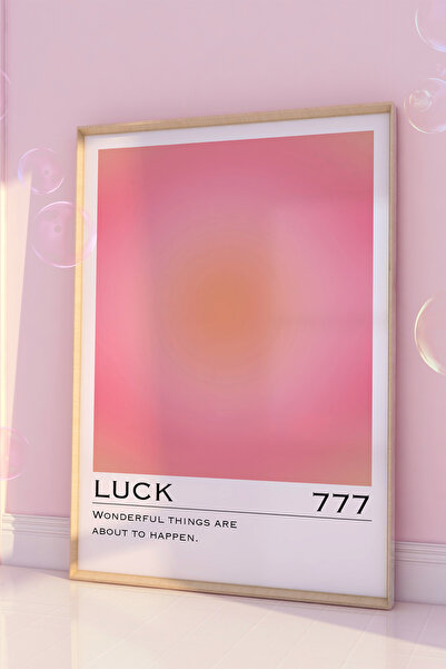 Vinca Prints A3 Angel Numbers Aura Poster, Aura Poster, Estetik Duvar Tablosu, Poster Gradient Poster Çerçevesiz