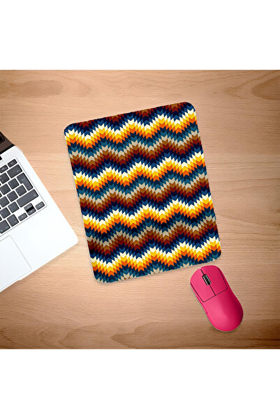 UcuruStore Πολύχρωμο, λαμπερό και απαλό σε χρώματα, ορθογώνιο mouse pad με στ...