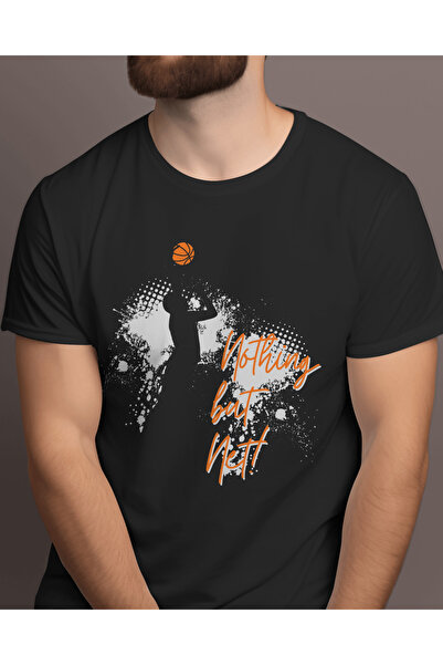 AEMİ Tricou oversize unisex cu imprimeu de baschet NBA - 100% bumbac
