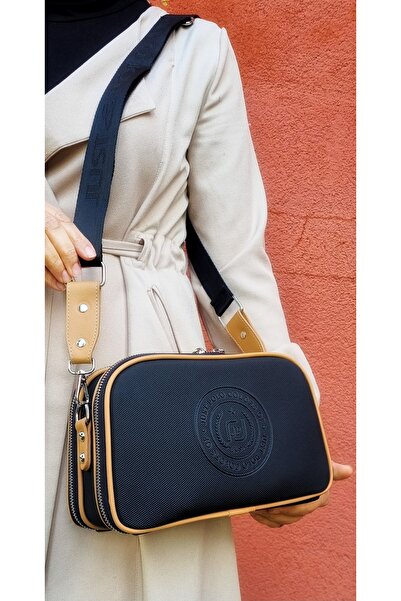 Just Polo حقيبة كتف وحقيبة كروس للنساء من جوست بولو لاكوس مكونة من 5 أقسام