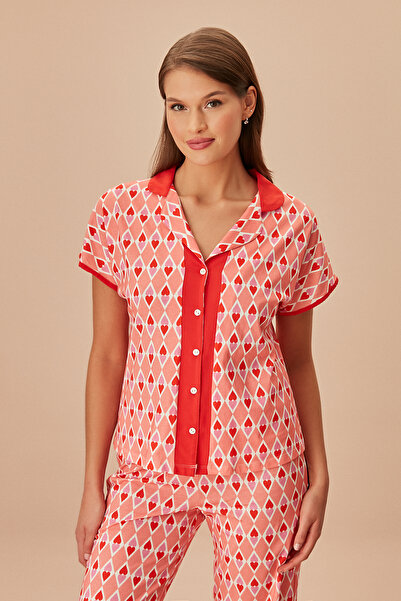 SUWEN Babe Maskülen Pijama Takımı