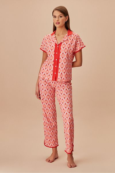 SUWEN Babe Masculine Pajama Set