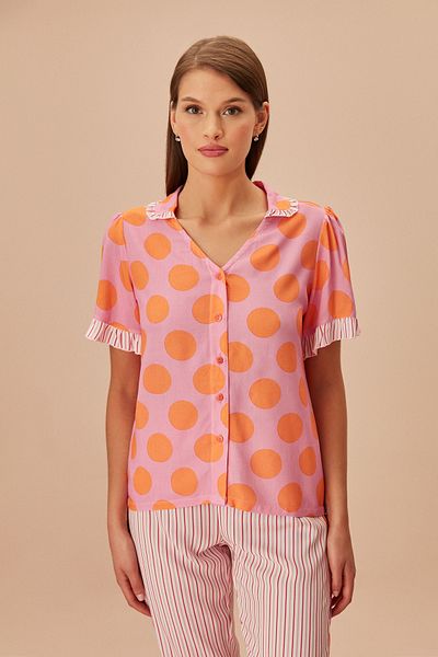 SUWEN Dotty Masculine Pajama Set