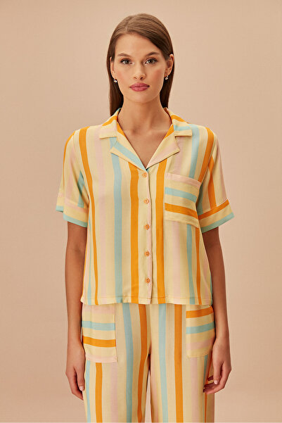 SUWEN Linepot Maskülen Pijama Takımı