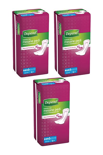 Depend Maternity Pad Large Size 3 Pack 30 Pieces