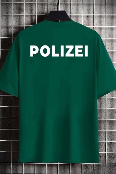 Trend Sizde Unisex Polizei Štampano Dizajn T-shirt