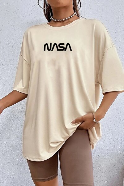 Trend Sizde Μπλουζάκι Unisex Nasa με εμπριμέ σχέδιο