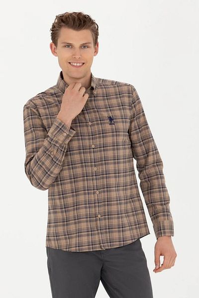 U.S. Polo Assn. Men's Sand Long Sleeve Shirt