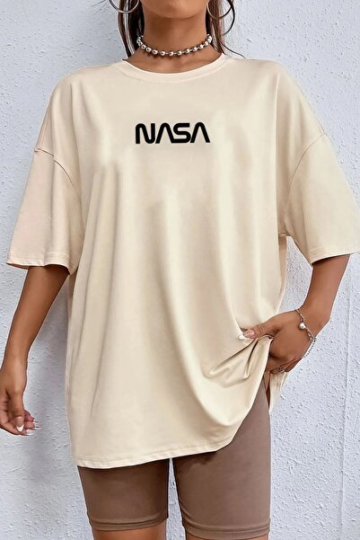 Trend Sizde Μπλουζάκι Unisex Nasa με εμπριμέ σχέδιο