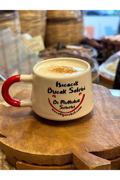 Bucak Yöresel Ürünler Bucak Salebi, 5 Fincanlık Sıcak Salep/1 Kg Dondurma Salebi, Hakiki Bucak Sahlebi + Şeker