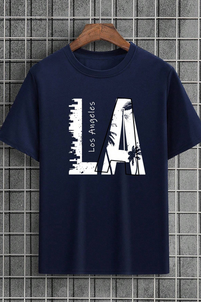 Trend Sizde Unisex majica dizajna Los Anđeles Štampano