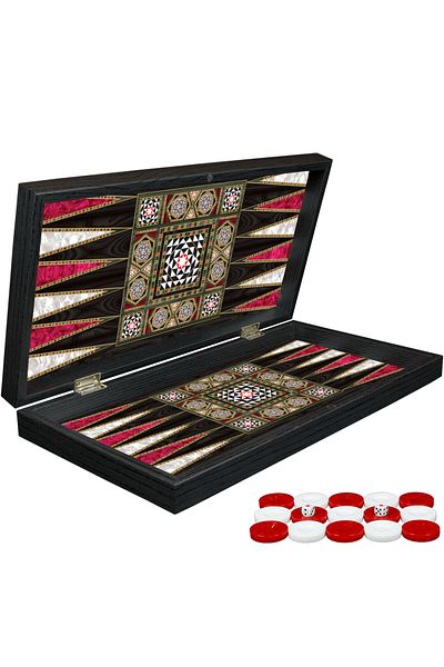 Yenigün Pearlescent Eco Large Backgammon