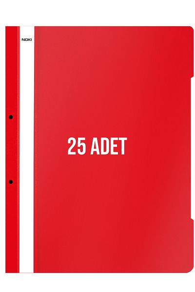 Dağtaş Kırtasiye Noki XL Ring Binder 25 Pack Red