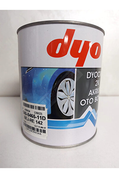 Dyo CRYL 2K AKRİLİK OTO BOYASI 140-8465-11D BEJ-RE 142