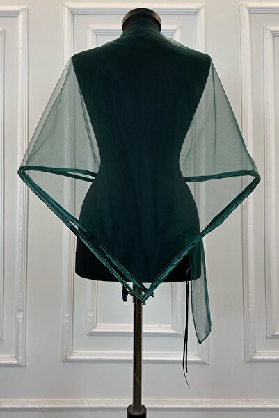 ZEYMERADE غطاء كتف العريس العادي مع أنابيب خضراء، حجاب شال ليلة الحناء، جندي ...