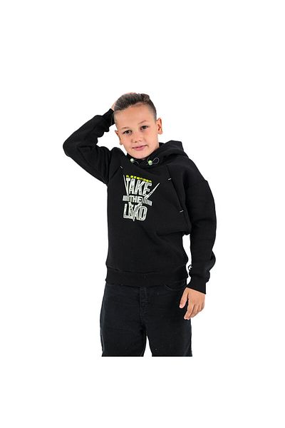 Slazenger Do Unisex-Kinder-Sweatshirt Schwarz