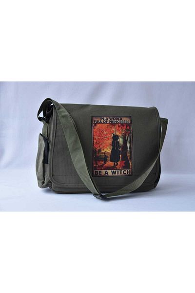 DEEFWEAR Τυπωμένη τσάντα Messenger/Τσάντα Ρυθμιζόμενη ζώνη