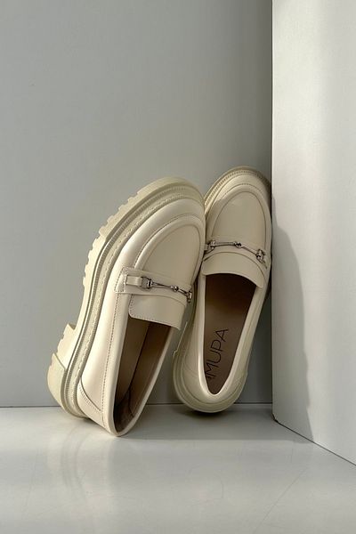 Mupa Shoes Beige Women's Loafers