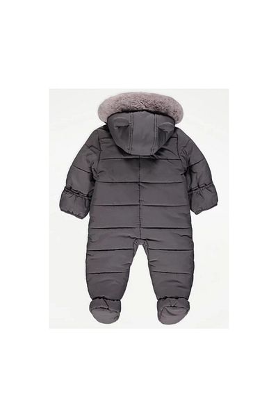 George Gray Padded Faux Fur Snow Jumpsuit