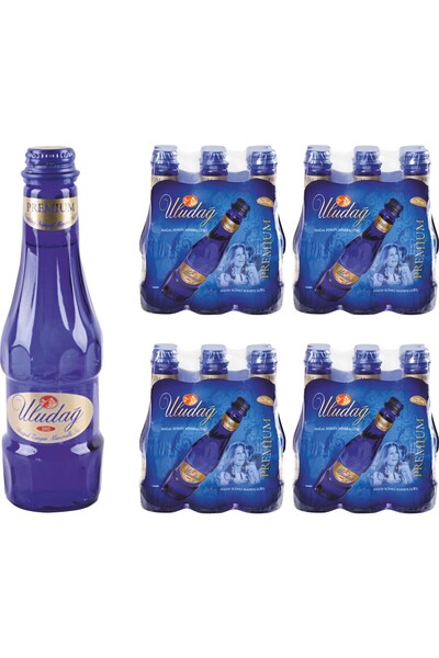 Uludağ Premium Maden Suyu Premium 250 ml. 24 adet