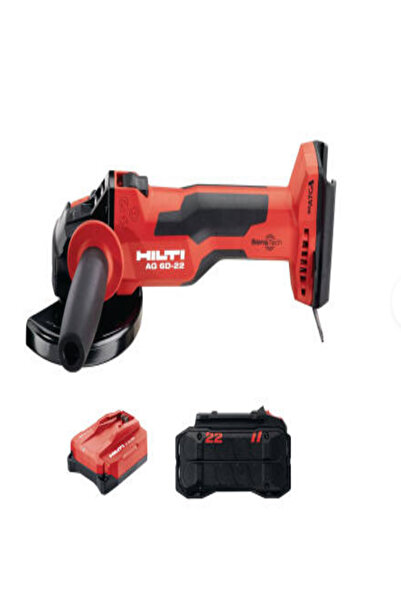 Hilti HiltiNuron Akülü taşlama makinası AG 6D-22-125  set 1 gövde &1 batarya&...