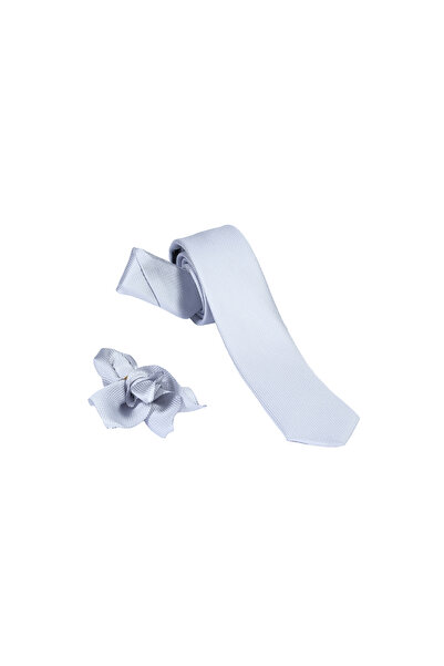 Ars Magic Box 1st Quality Special Patterned Original Color 5.5 cm Wide Tie Handkerchief Set