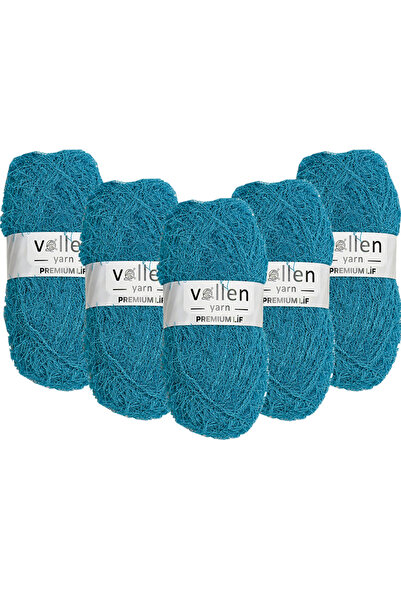 vollen yarn 5 قطع من حبل منشفة الحمام الصلب الفاخر، حبل مهدب، حبل للحياكة الي...