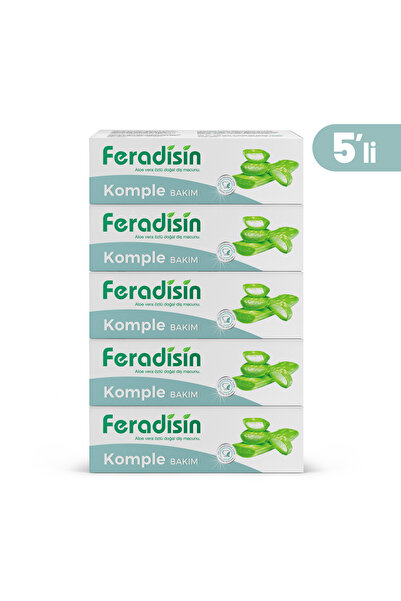 Feradisin Diş Macunu "komple Bakım" 90 GR( 5 ADET)5X90GR