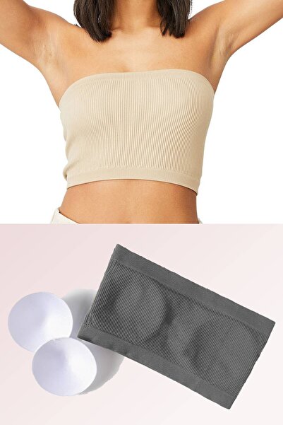 BENİMOLMALI Bustieră din bumbac fără cusături Bluză din bumbac cu tăiere cu b...