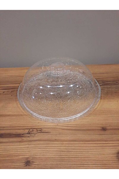 ASHALISERAMİK CAM KEK FANUSU 28 CM 2 PARÇA