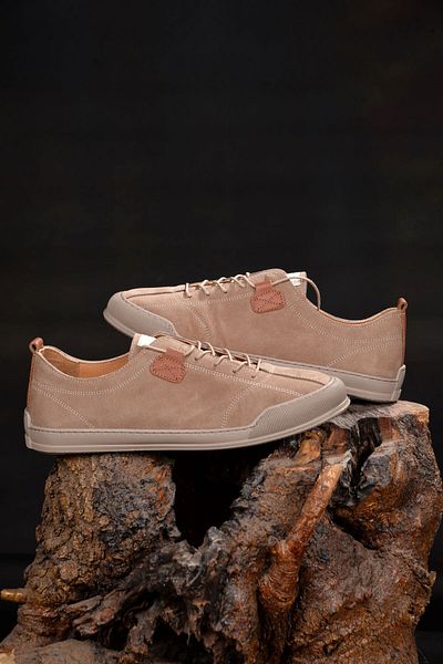 Pierre Cardin Ανδρικά παπούτσια 100% δερμάτινα βιζόν Casual που παρουσιάζουν κομψότητα και άνεση σε ένα μοντέλο με καινοτόμο στυλ