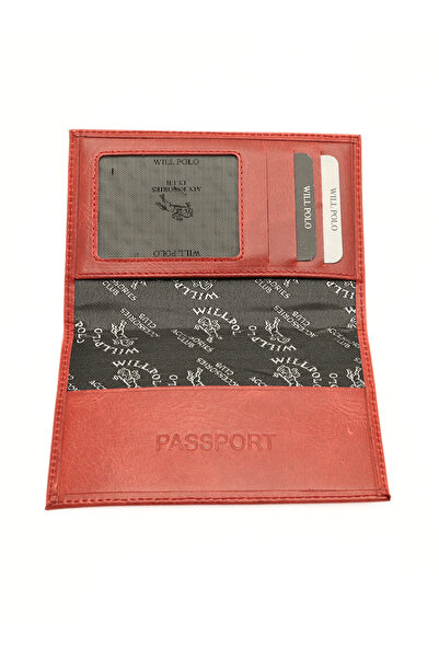 GUZZYLife WillPolo Hakiki Deri Pasaport Kılıfı Pasaportluk