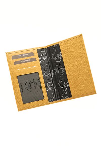 GUZZYLife WillPolo Genuine Leather Passport Cover
