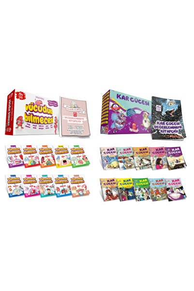 Model Eğitim Yayınları 2.Sınıf, 3.Sınıf ve 4.Sınıf Vücudun Bilmecesi + Kar Cü...