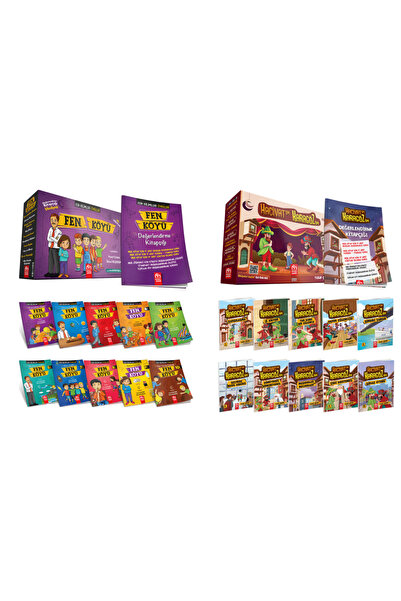 Model Eğitim Yayınları 3.Sınıf ve 4.Sınıf Fen Köyü + Hacivat’ım Karagöz’üm Hi...