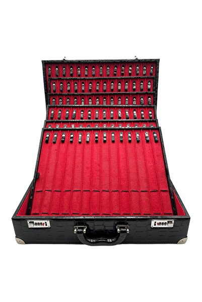 kutuveaksesuar Tesbih Çantası 85 Li Şifreli Lüx Içi Kırmızı