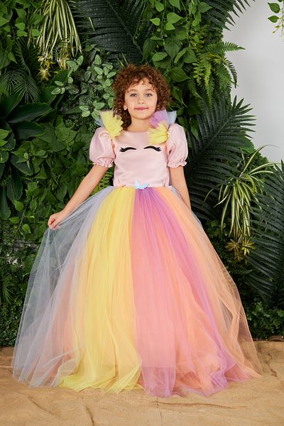 zühre balaban Rochie Unicorn Rochie de Seara Fata Colorata