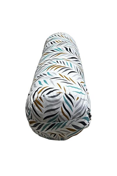 REMEGE Bolster Cushion - Cylinder Yoga Cushion Cotton Fabric