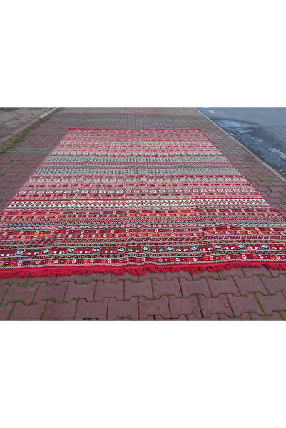 ŞAHMERDANOĞLU Büyük Anadolu Desenli Şölen Kilim, Kaliteli, Makinede Yıkanabil...