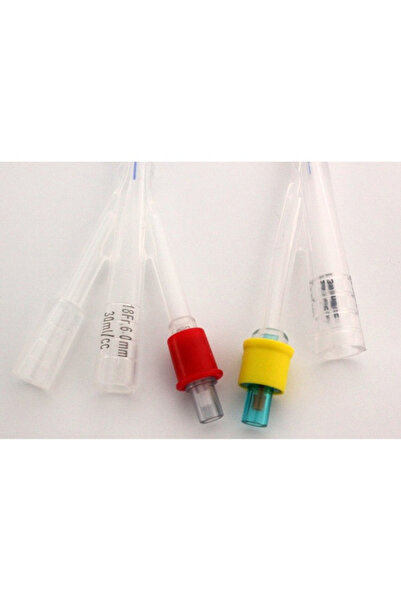 Galena Silikon Foley Sonda 2 Yollu No:18 (10 Adet)