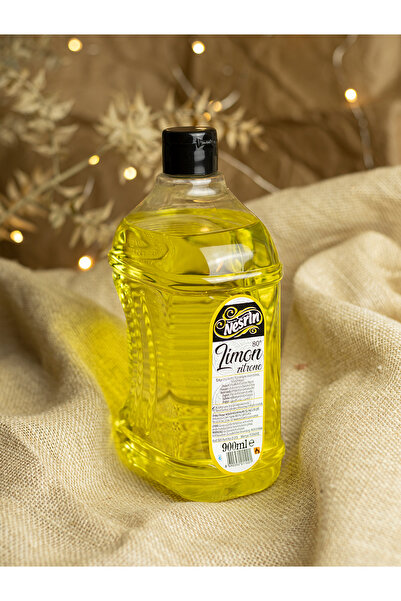 Nesrin Limon Kolonyası 80 Derece Pet Şişe 900 ML