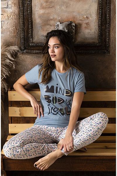Sude women's pajamas suit